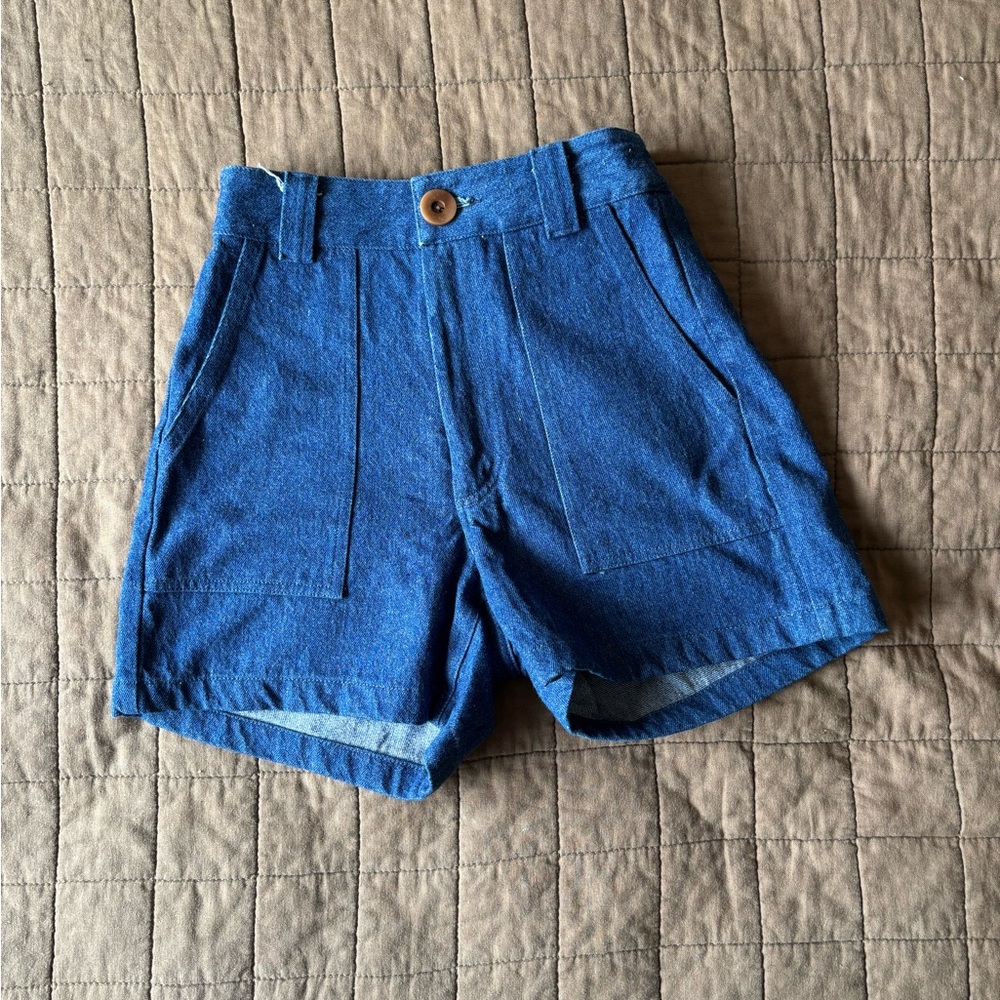 Beaton Linen Utility Shorts | US 0